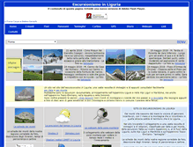 Tablet Screenshot of escursioniliguria.it