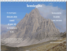 Tablet Screenshot of lemiegite.escursioniliguria.it